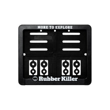 RUBBER KILLER MOTORCYCLE LICENSE PLATE FRAME