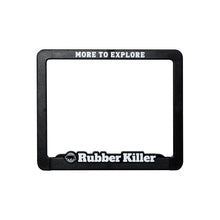 RUBBER KILLER MOTORCYCLE LICENSE PLATE FRAME