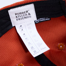 BECK CAP: Classic Corduroy Cap with RK Logo Embroidery