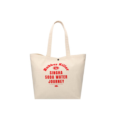 SINGHA SODA WATER JOURNEY LOGO TOTE BAG