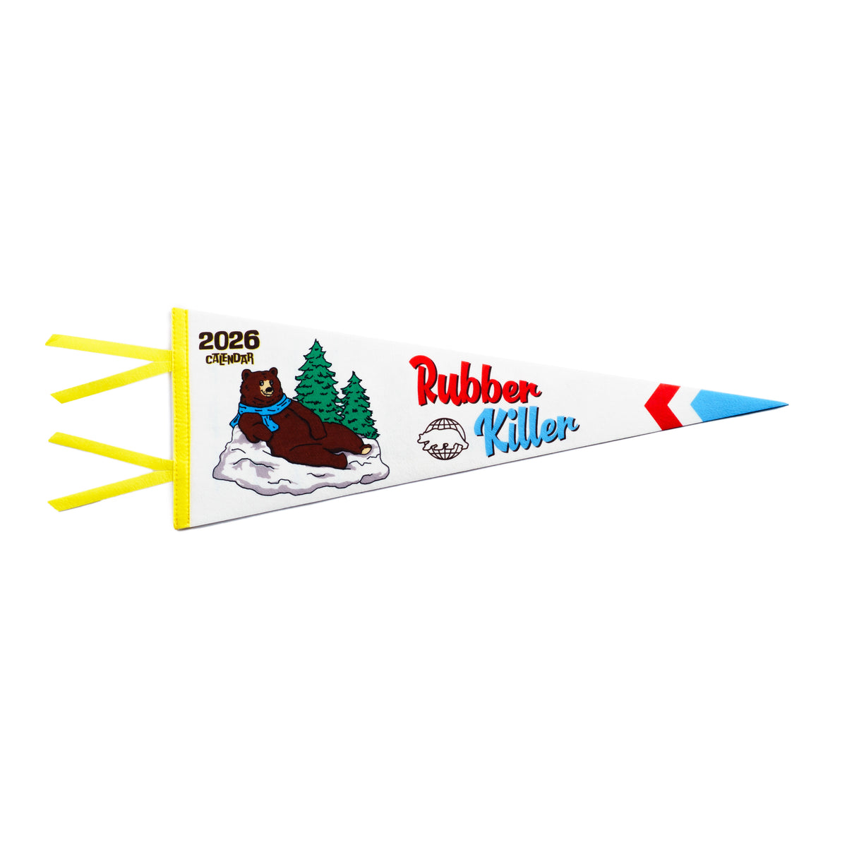 Felt Pennant Flag Calendar – RUBBER KILLER