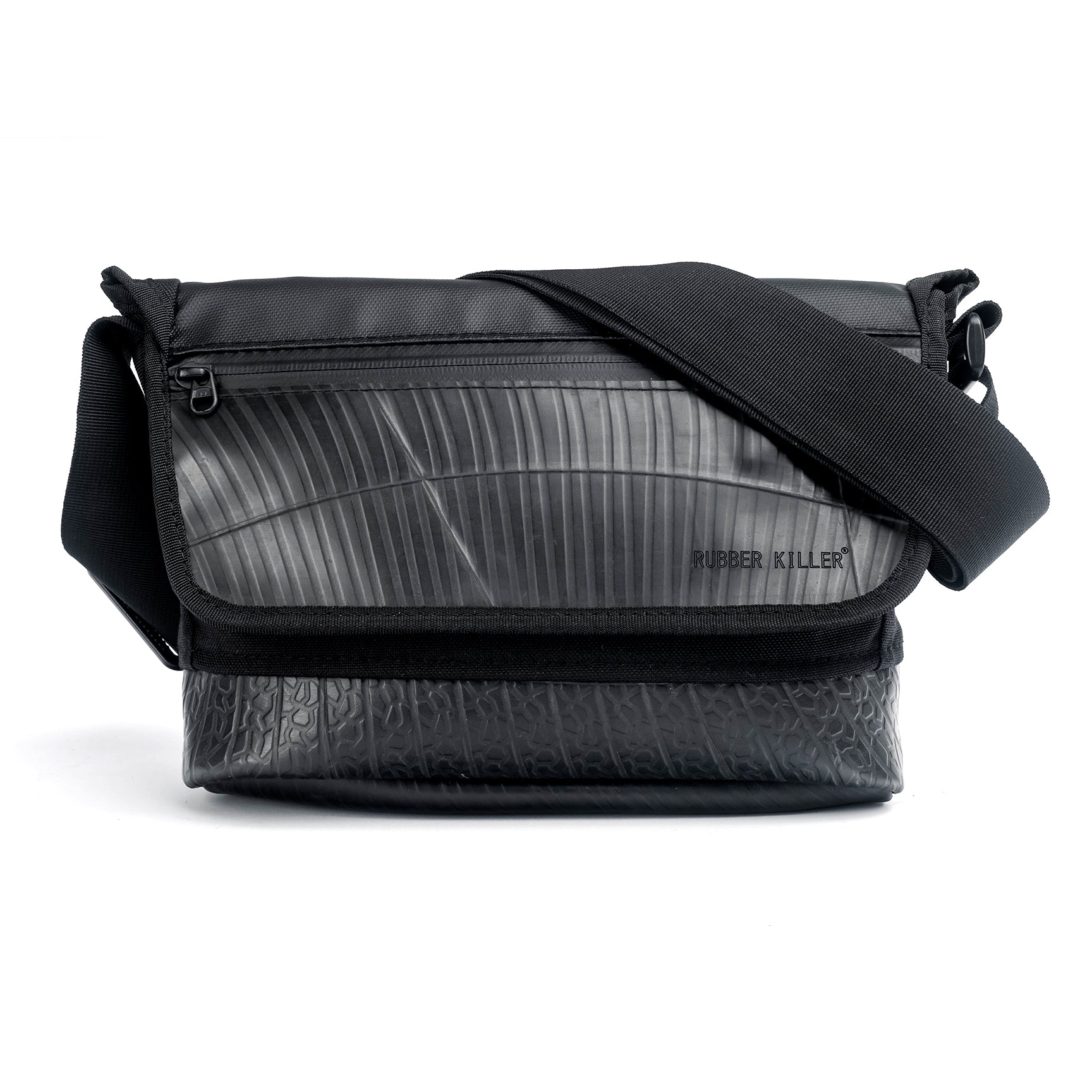 ★BLACKUP★ Kevin Messenger Bag S Black 0005 KEVIN (S) – RUBBER KILLER